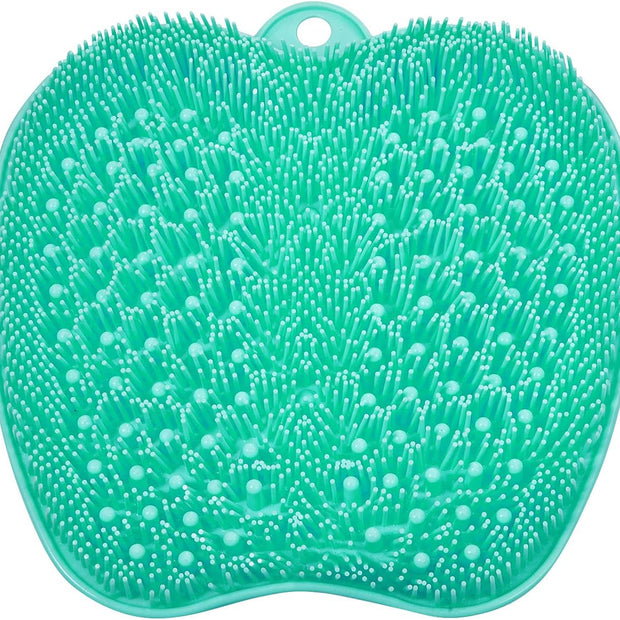 XL Large Foot Scrubber Mat for Use in Shower - Shower Foot Cleaner to Eliminate Calluses Dead Skin, Foot Massager Mat for Men & Women to Soothe Achy Feet, Non Slip Suction Cups