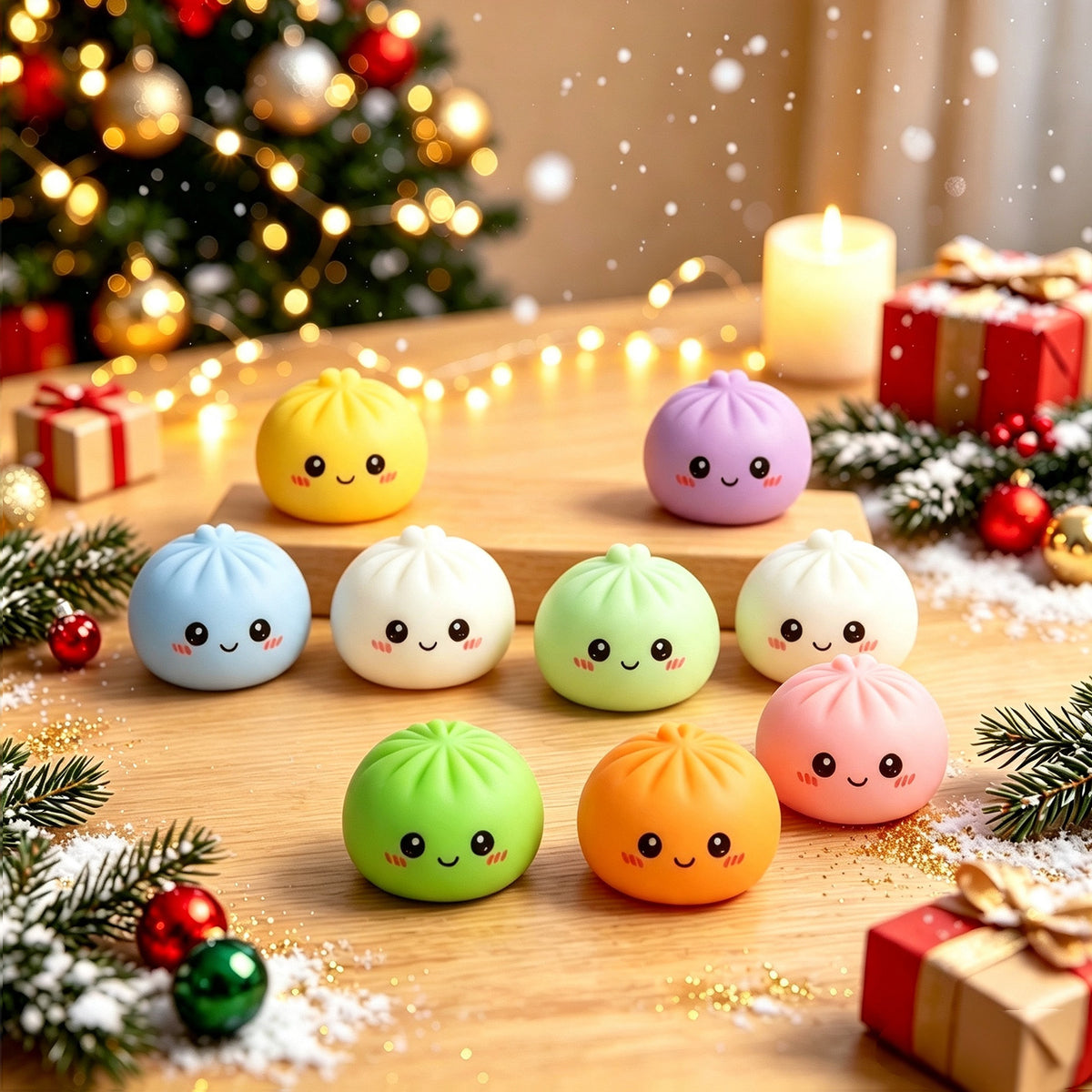 Mystery Dumpling Advent Calendar Christmas Blind Box