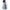 32 In. Lighted White and Blue Chenille Snowman Outdoor Christmas Decoration
