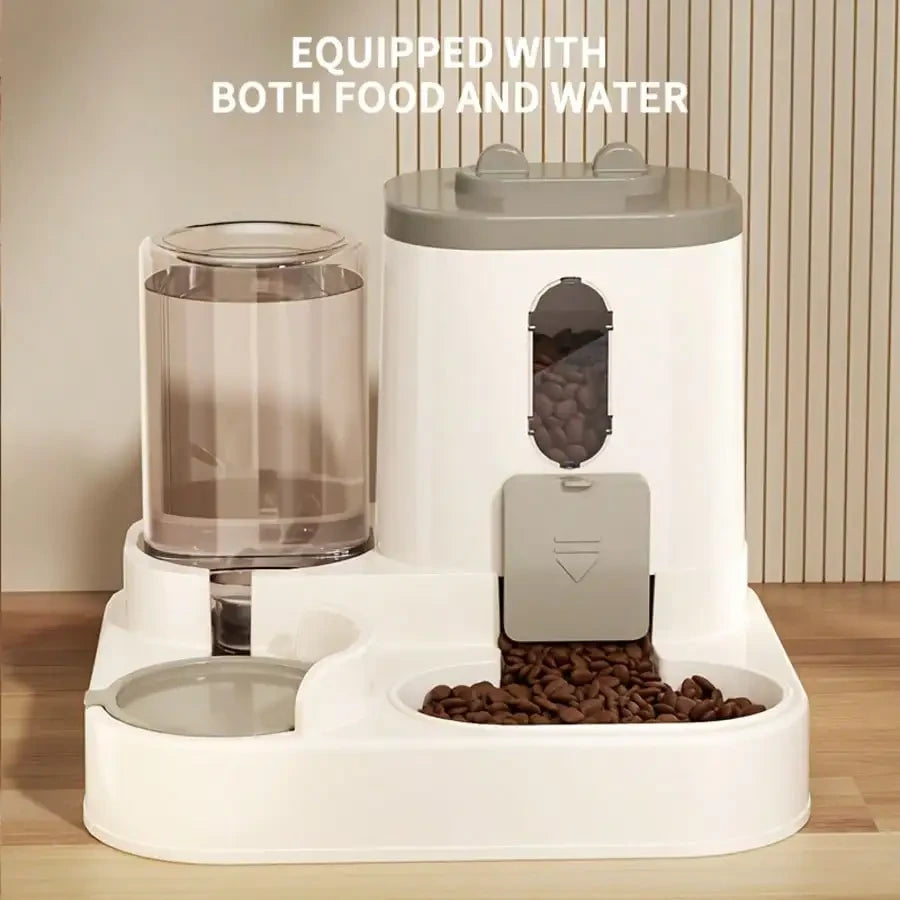 Automatic Cat Feeder Water Dispenser