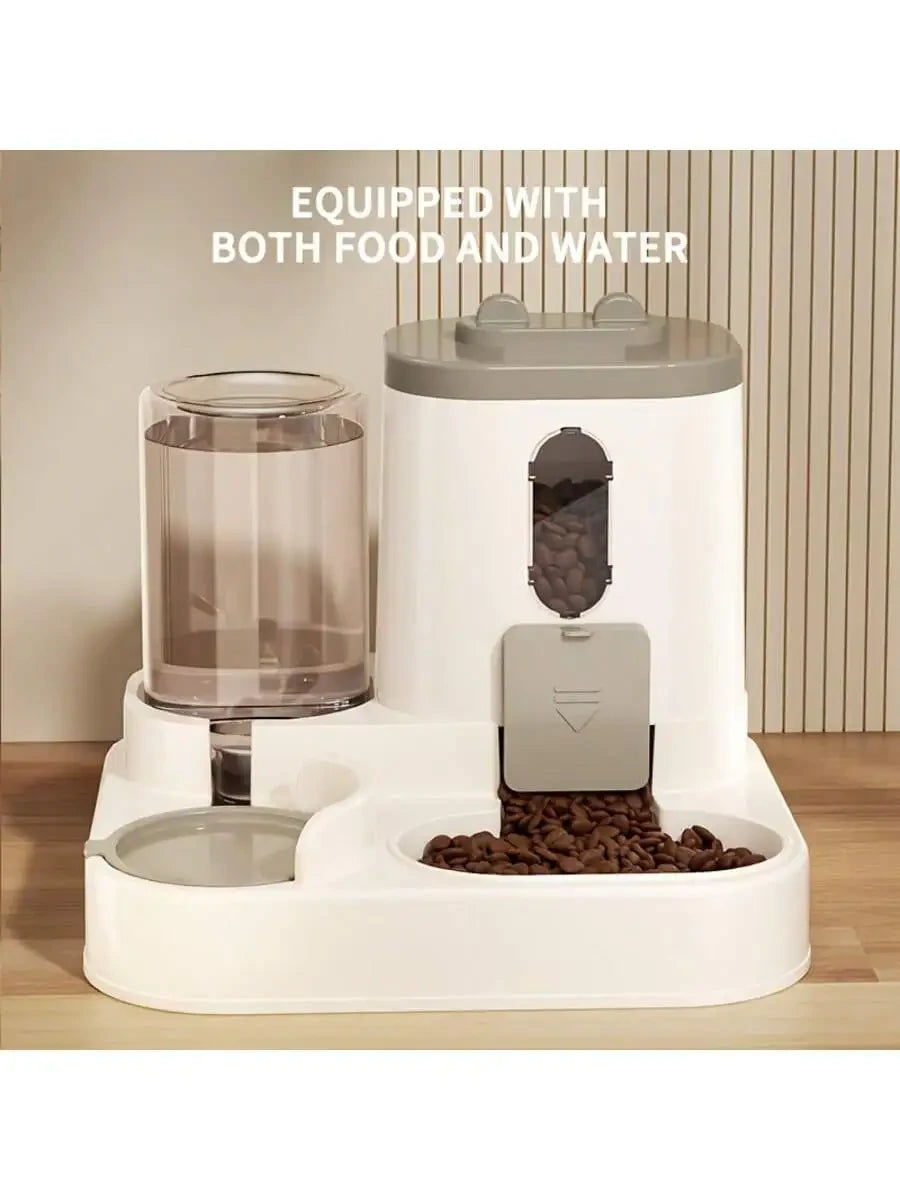 Automatic Cat Feeder Water Dispenser