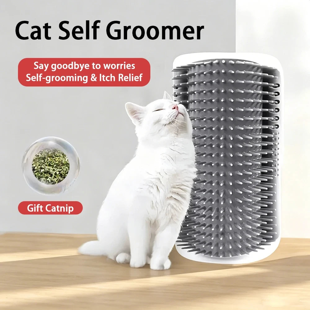 Pet Self Grooming Catnip Massage Comb