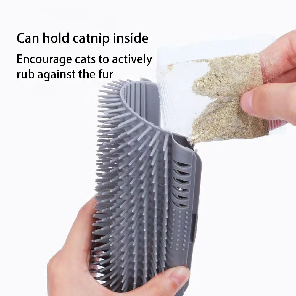 Pet Self Grooming Catnip Massage Comb