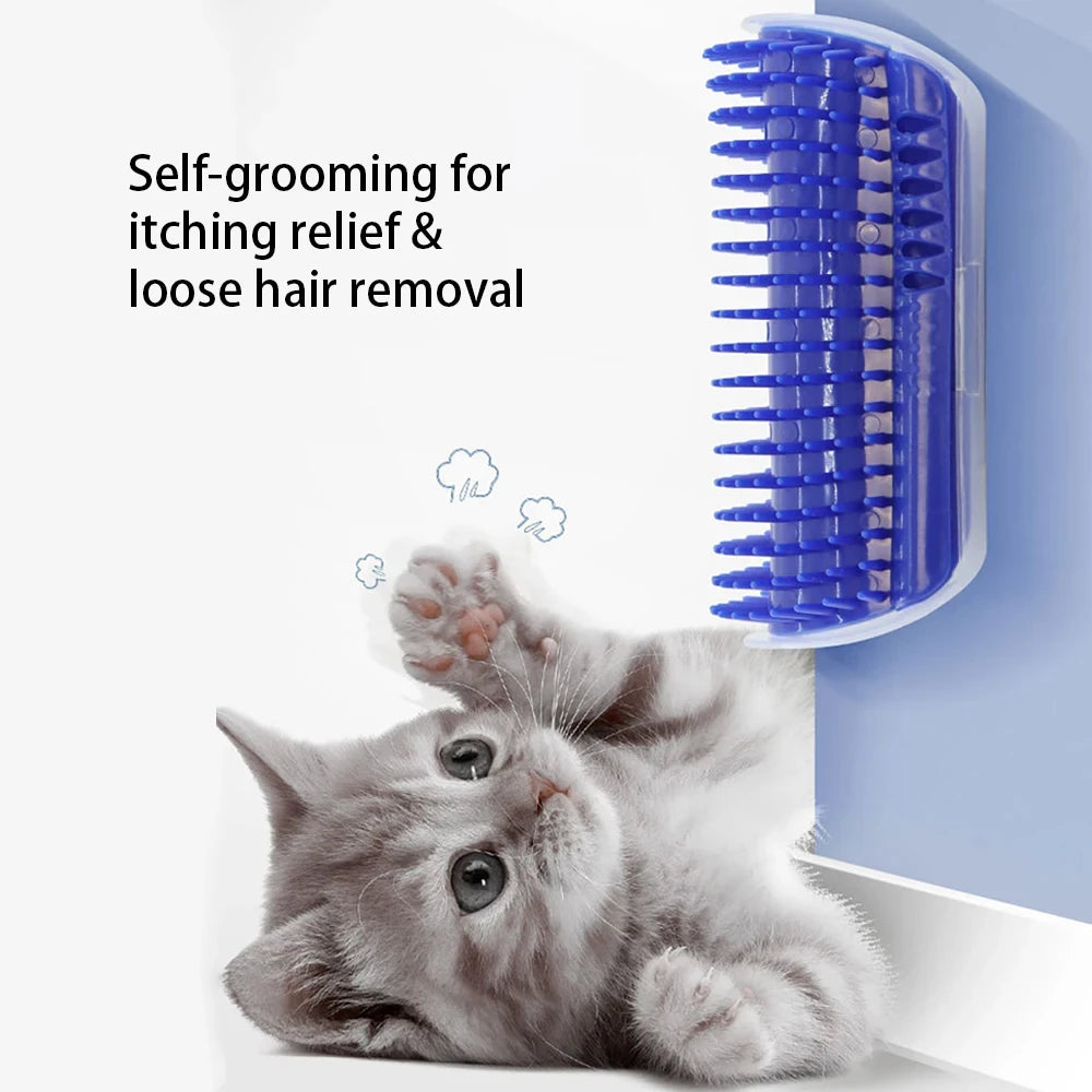 Pet Self Grooming Catnip Massage Comb