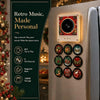 Christmas Magnetic Vinyl Music Player