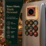 Christmas Magnetic Vinyl Music Player