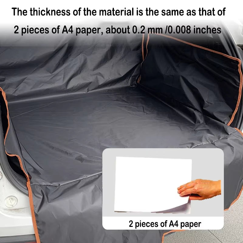 Waterproof SUV Cargo Liner – Universal Trunk Seat Cover for Back Cargo Area