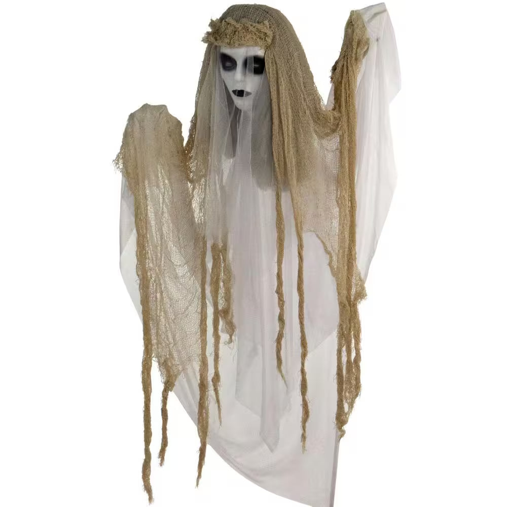 47.2 In. Animatronic Ghost Bride Halloween Decoration