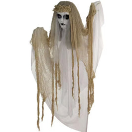 47.2 In. Animatronic Ghost Bride Halloween Decoration