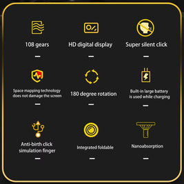 Smartphone Auto Screen Clicker - Perfect for Live Streaming, Gaming, and App Control!