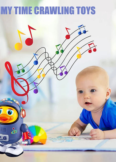 Dancing Baby Duck Toy – Musical Light-Up Interactive Toy for Kids & Infants