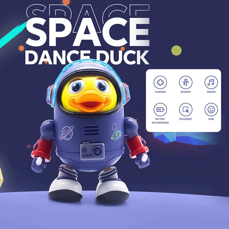 Dancing Baby Duck Toy – Musical Light-Up Interactive Toy for Kids & Infants