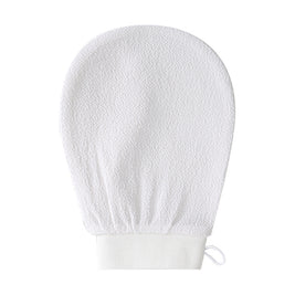 Exfoliating bath gloves