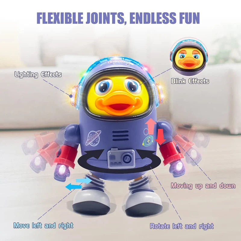 Dancing Baby Duck Toy – Musical Light-Up Interactive Toy for Kids & Infants