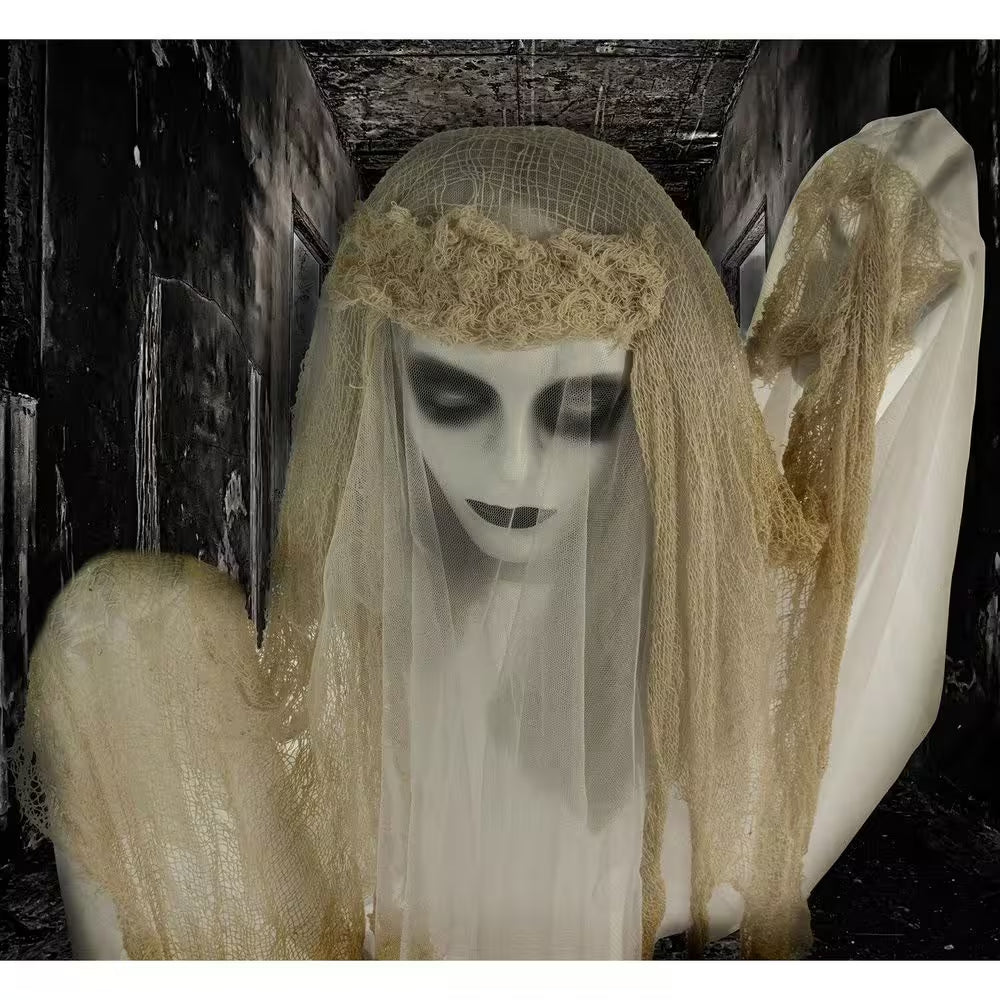 47.2 In. Animatronic Ghost Bride Halloween Decoration