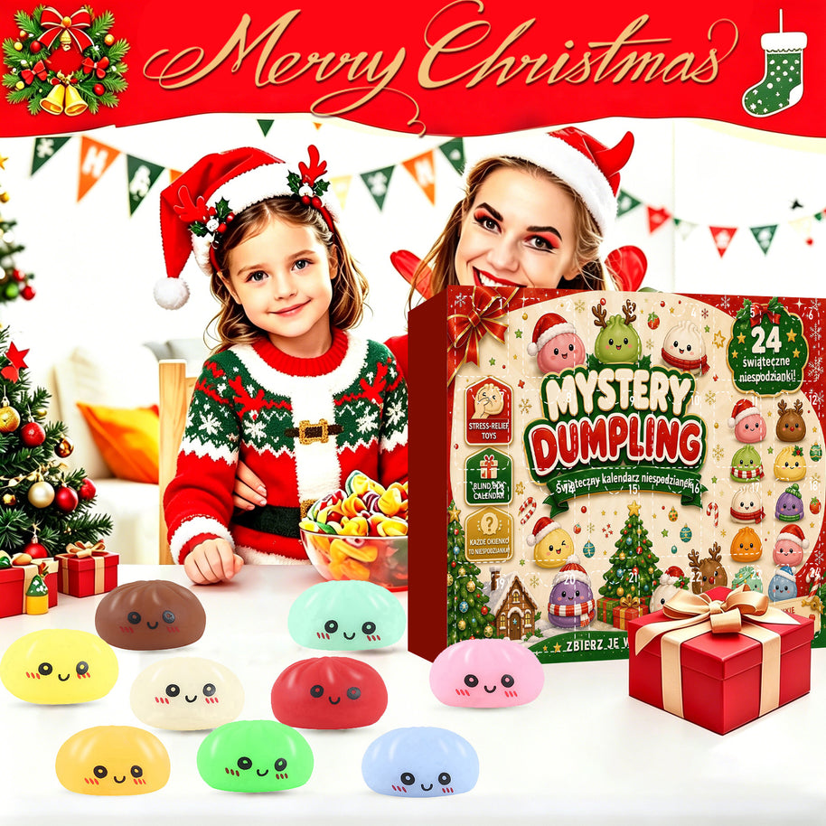 Mystery Dumpling Advent Calendar Christmas Blind Box