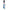 32 In. Lighted White and Blue Chenille Snowman Outdoor Christmas Decoration