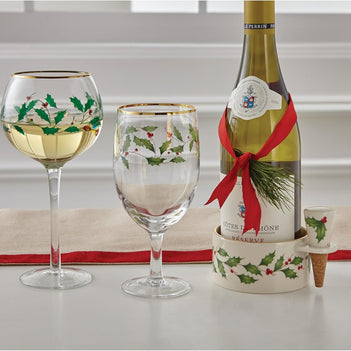 Holiday 4-Piece Iced Beverage Glass Set – Christmas Dinnerware