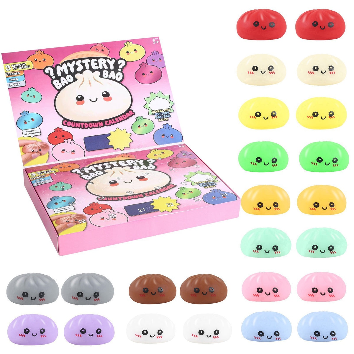 Mystery Dumpling Advent Calendar Christmas Blind Box