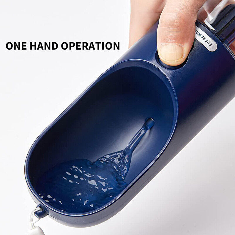 PETKIT Portable Dog Water Bottle – 400ML Travel Pet Hydration Dispenser