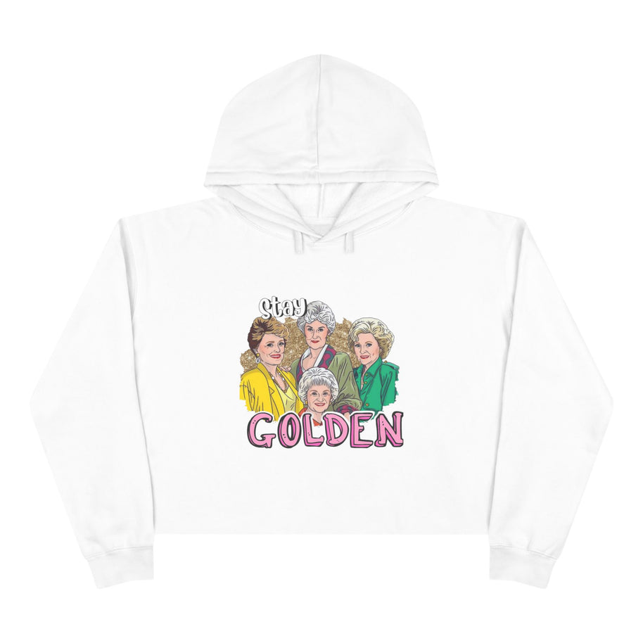 Stay Golden Golden Girls Crop Hoodie