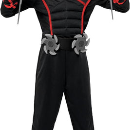 Halloween Ninja Costume, Ninja Outfit Set for Kids, Halloween Costumes for Boys Dress up Party