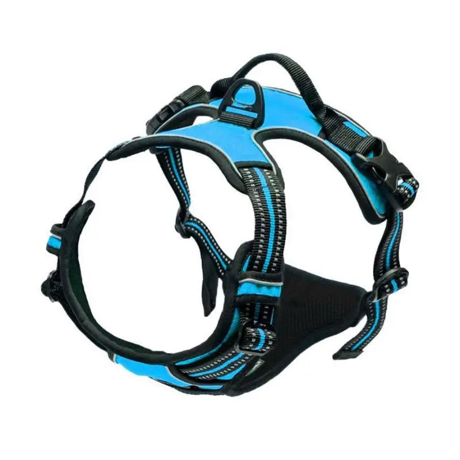 No-Pull Dog Harness with Front Clip – Reflective Heavy-Duty Harness for Large Dogs