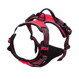 No-Pull Dog Harness with Front Clip – Reflective Heavy-Duty Harness for Large Dogs