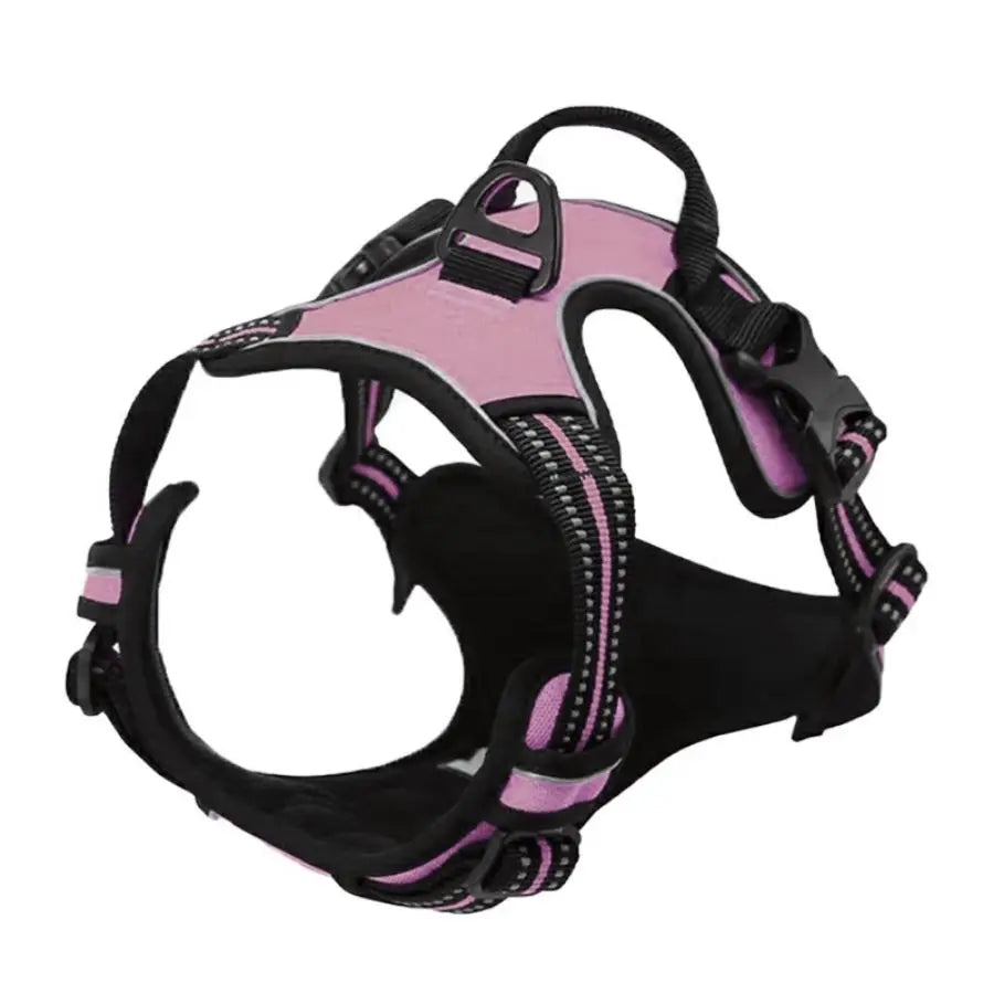 No-Pull Dog Harness with Front Clip – Reflective Heavy-Duty Harness for Large Dogs