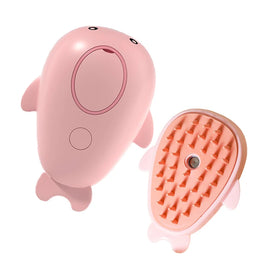 3-in-1 Electric Pet Brush – Hair Removal & Massage Comb for Cats & Dogs