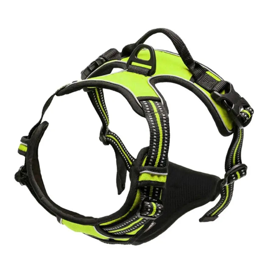 No-Pull Dog Harness with Front Clip – Reflective Heavy-Duty Harness for Large Dogs
