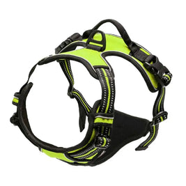 No-Pull Dog Harness with Front Clip – Reflective Heavy-Duty Harness for Large Dogs