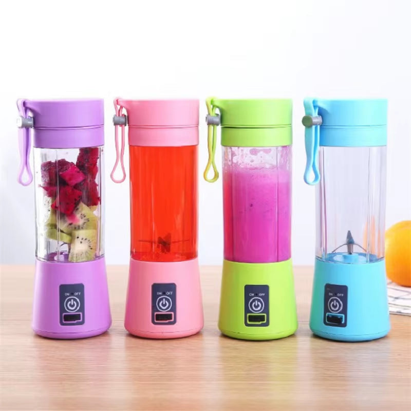 Portable Electric Juicer Blender Cup – Mini Smoothie & Milkshake Maker
