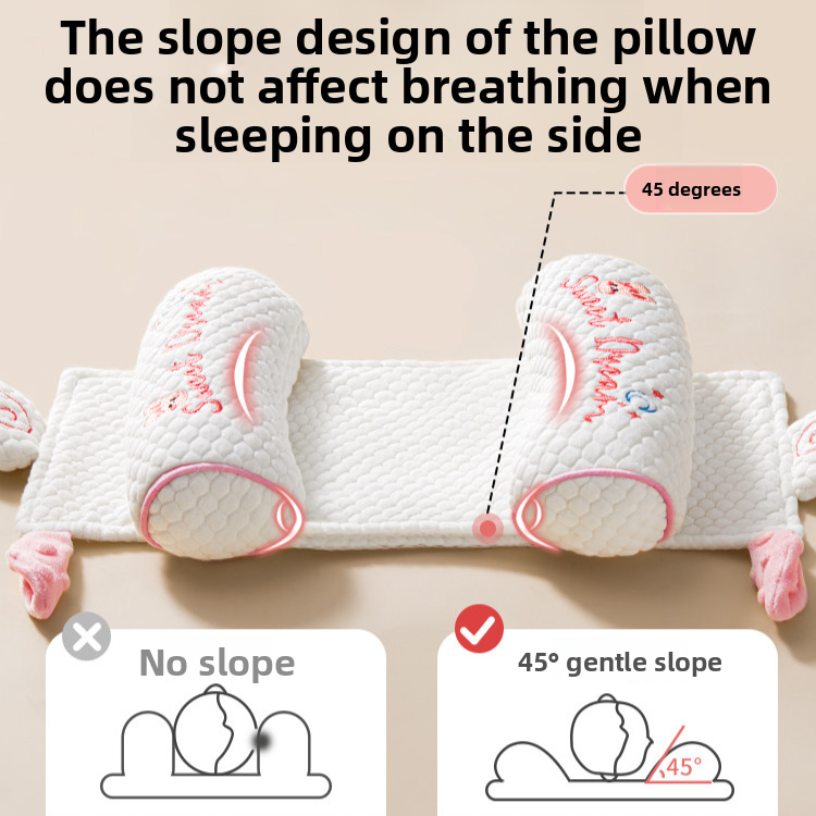 Baby Head Shaping Pillow with Adjustable Support