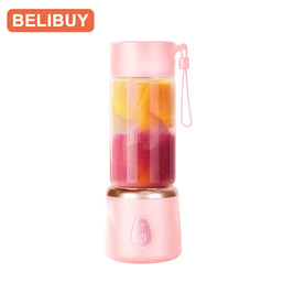 530ML Portable Electric Juicer Blender – USB Rechargeable Smoothie & Fruit Mixer Cup