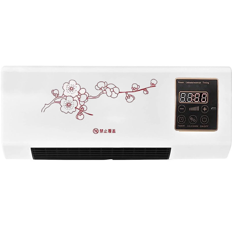 Wall Mount Mini Air Conditioner & Heater – 20000 BTU with Remote Control