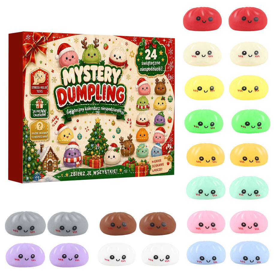 Mystery Dumpling Advent Calendar Christmas Blind Box