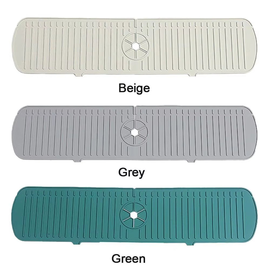 Silicone Faucet Mat – Large Sink Splash Pad & Countertop Protector