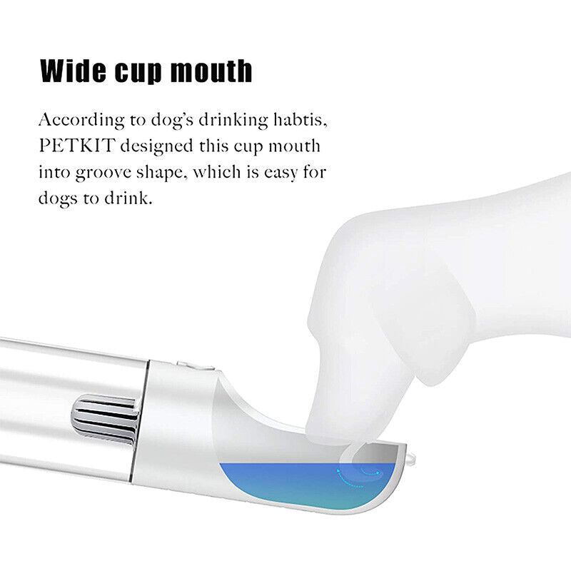 PETKIT Portable Dog Water Bottle – 400ML Travel Pet Hydration Dispenser