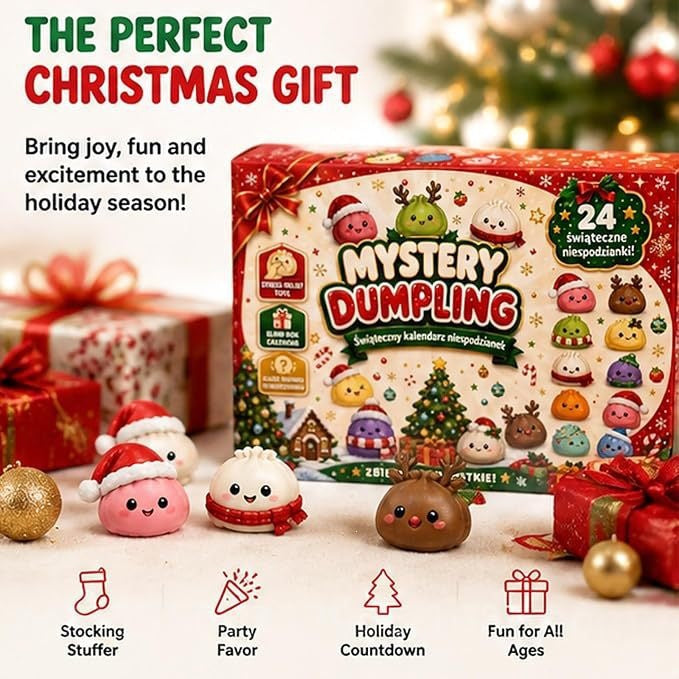 Mystery Dumpling Advent Calendar Christmas Blind Box